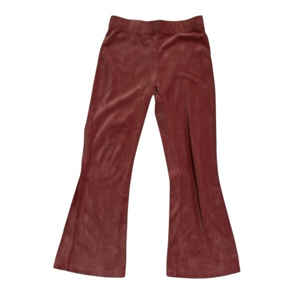 Pink Casual corduroy Flared Bottoms - Picture 1 of 3